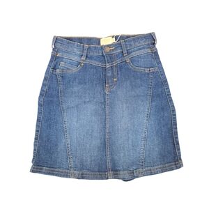 Creamie Girls Denim Skirt, Blue Denim Skirt – Size 140 (approx. US 10) – BNWT